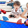 2-in-1 Transforming RC Car & Robot with LED Lights