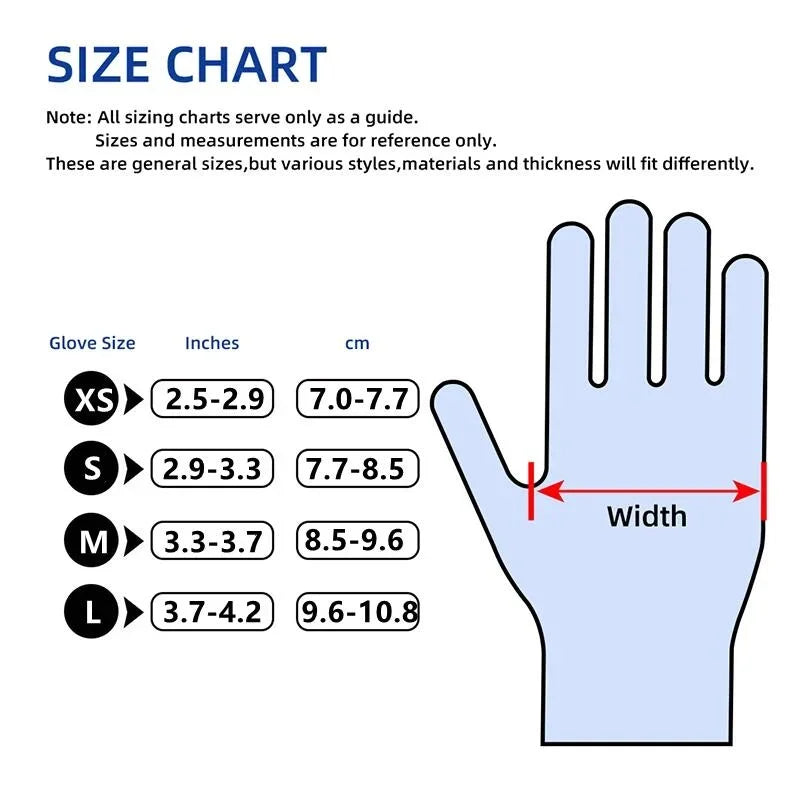 Disposable Black Nitrile Gloves (Multi-Pack)