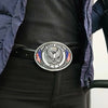 Decorative Flag Eagle Beer Belt Buckle