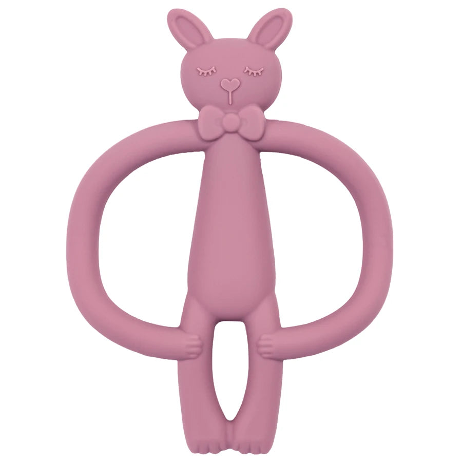 BPA-Free Silicone Baby Teether – Soothing Teething Relief for Infants
