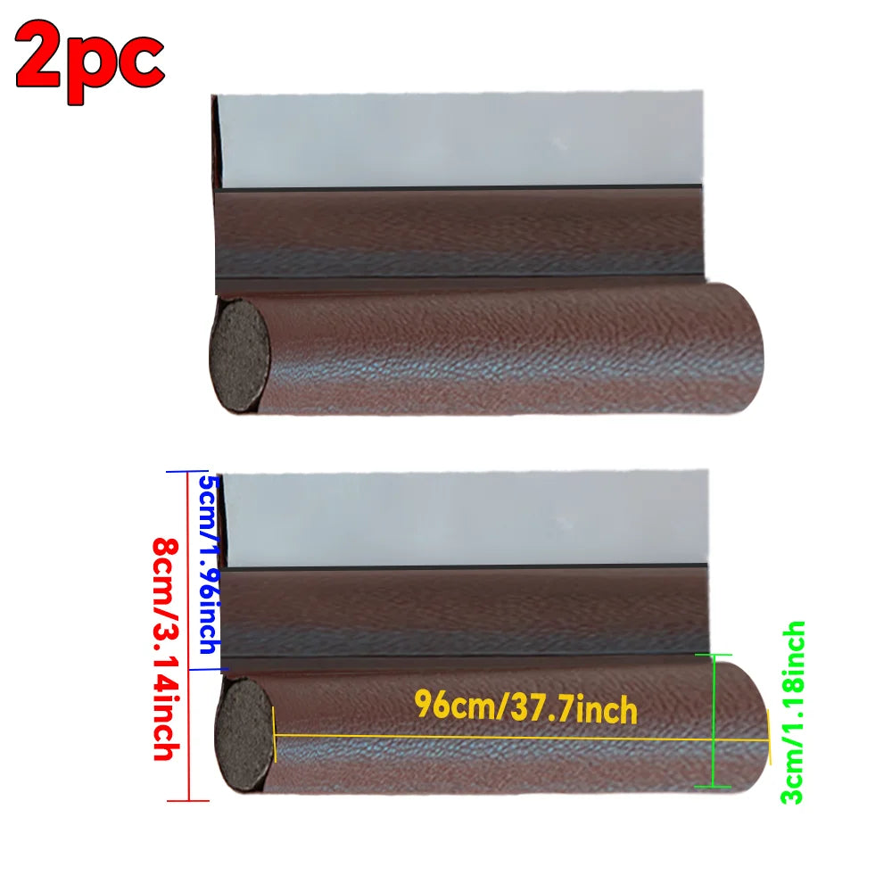 Under-Door Draft Stopper with Adjustable Seal Strip
