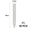 Yellow T-Type Garden Plant Labels with Stakes