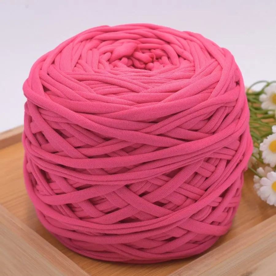 Recycled Polyester T-Shirt Yarn for Knitting and Crafting