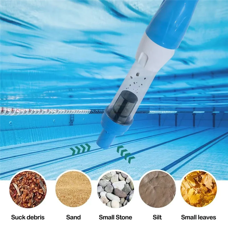 Cordless Handheld Pool Vacuum for Spas & Small Pools