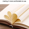Retro A6 Faux Leather Notebook with Elastic Closure