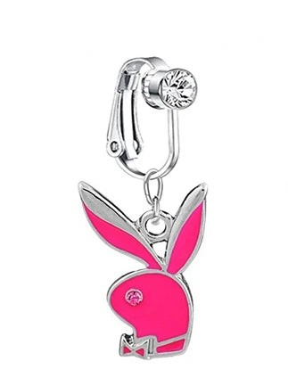 Gold Bunny Belly Button Piercing Ring