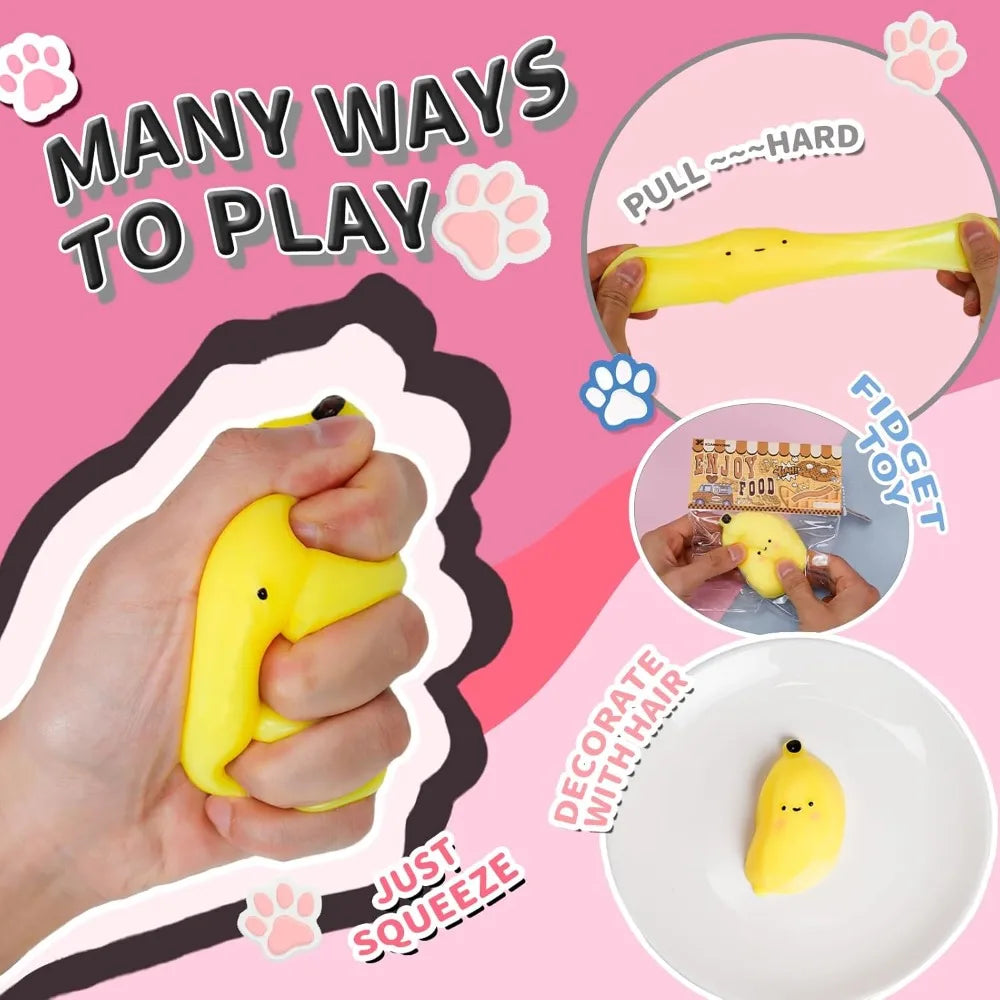 Jouet anti-stress à la banane