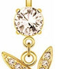 Gold Bunny Belly Button Piercing Ring