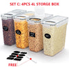 4-Liter Airtight Food Storage Container