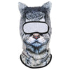 3D-Katzenohren-Balaclava