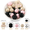 Cartoon Animal Silicone Focal Beads for Jewelry Making
