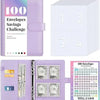 Carpeta del Reto de Ahorro con 100 Sobres