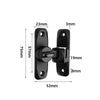 90/180° Flip-Down Door Latch