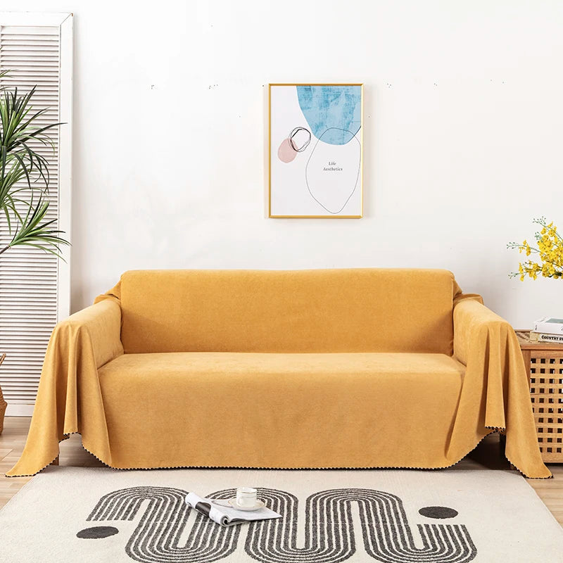 Waterproof Sofa Cover with Anti-Scratch Protection