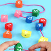 Wooden Shape & Number Sorting Clock Puzzle for Early Learning