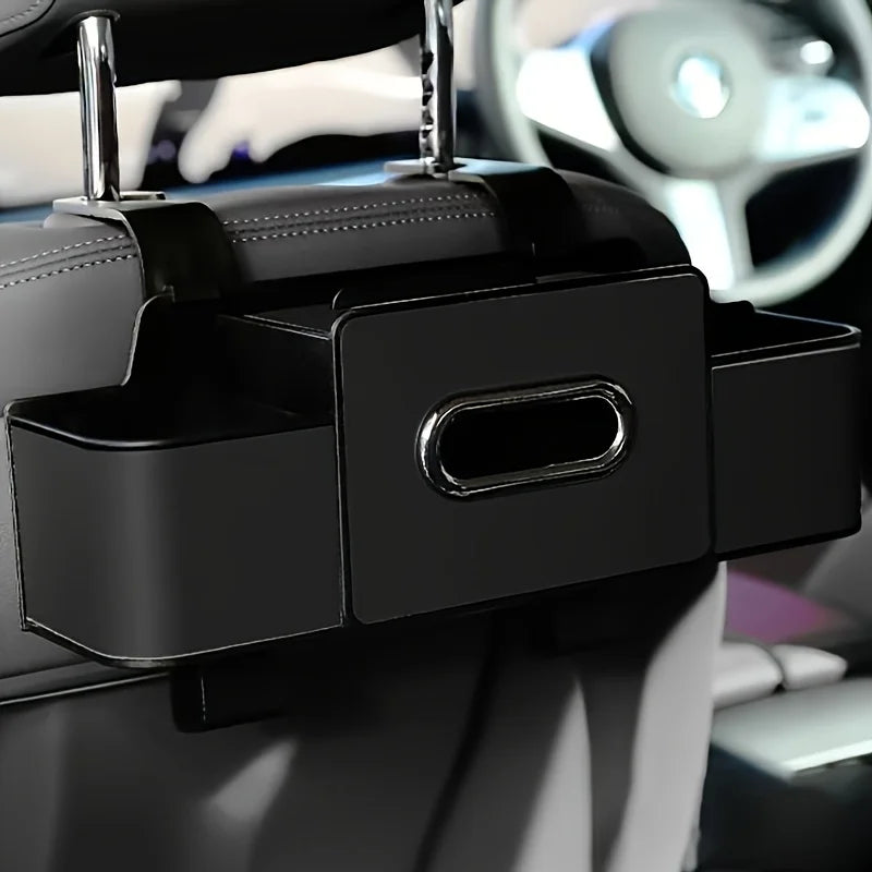Car Seat Back Organizer with Storage Box
