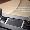 145W USB-C & USB-A Car Charger with Retractable Cable