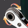 Compact 90-Degree Ratcheting Screwdriver Set with Bit Kit