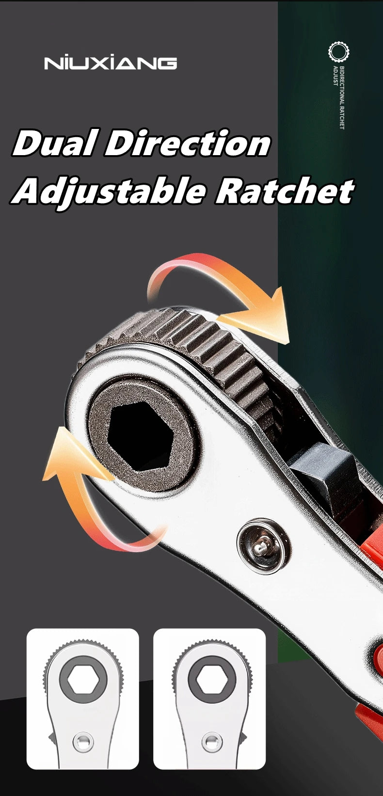 Compact 90-Degree Ratcheting Screwdriver Set with Bit Kit