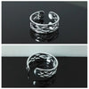 Antique Silver Adjustable Toe Ring
