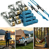 Retractable Rope Tie-Down with Quick-Lock Cam Buckle