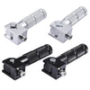 Universal CNC Aluminum Footrest Pedals (8mm)