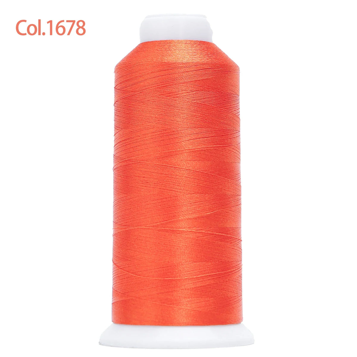 80-Color Polyester Embroidery Thread Set with Large 4000m Spools