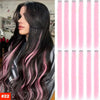 Extensiones de Cabello con Clips Arcoíris