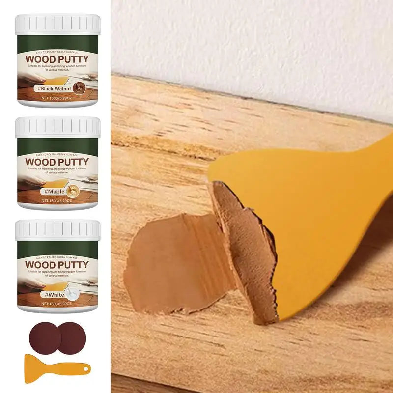 Exterior Wood Filler & Putty Kit