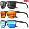 Polarized Square Sunglasses with UV400 Protection