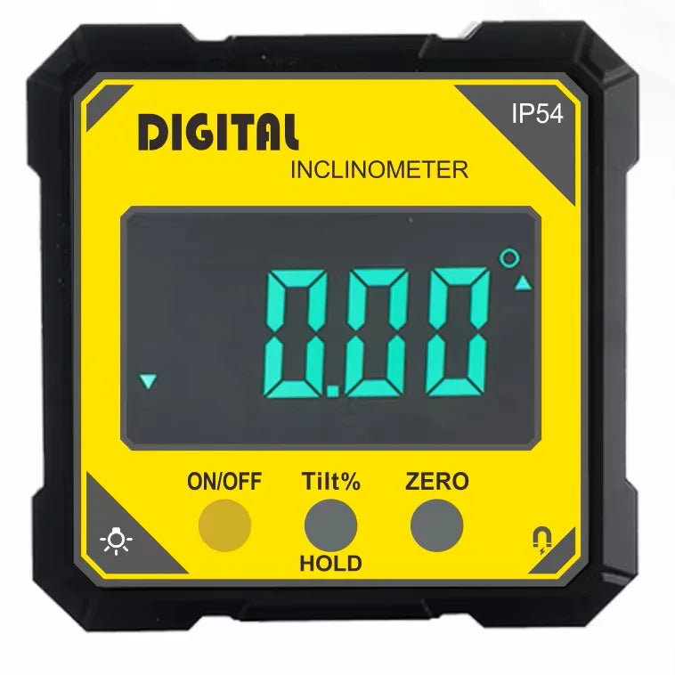 Magnetic Digital Angle Level with 4 × 90° Measurement Range