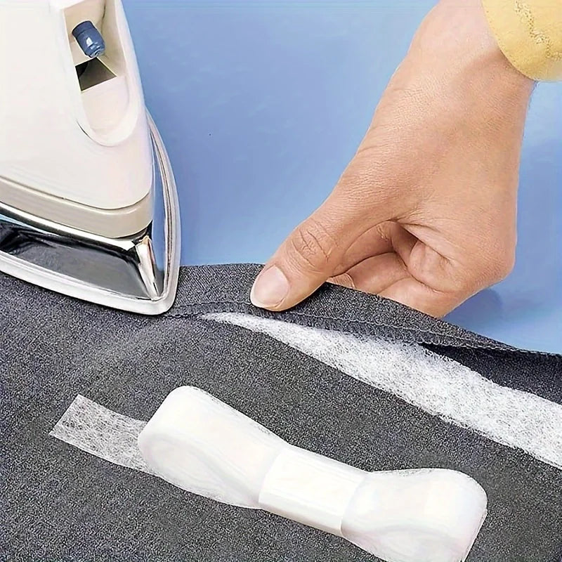 Double-Sided Iron-On Adhesive Fabric Tape