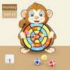 Sticky Ball Dart Board Set for Kids