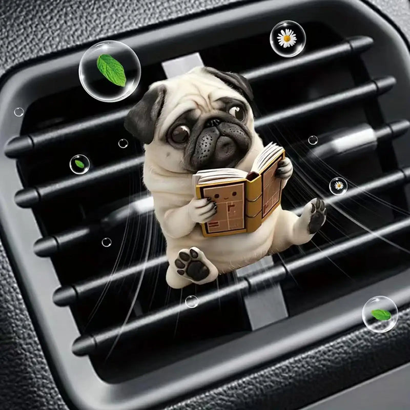 Pug Car Vent Air Freshener