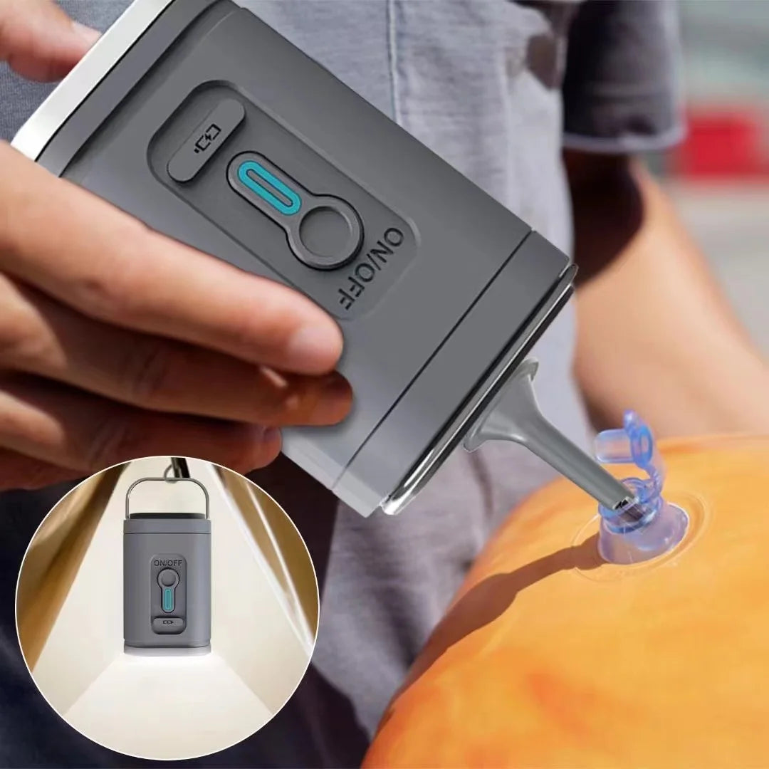 Pompe à Air Électrique Portable et Lampe de Camping