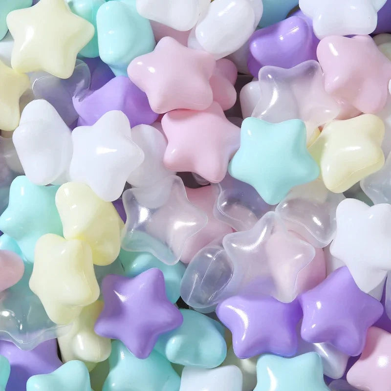 Star-Shaped Ball Pit Balls – Safe, Crush-Proof Play Balls for Toddlers