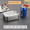 Edelstahl-Bento-Lunchbox mit sicherem Verschluss