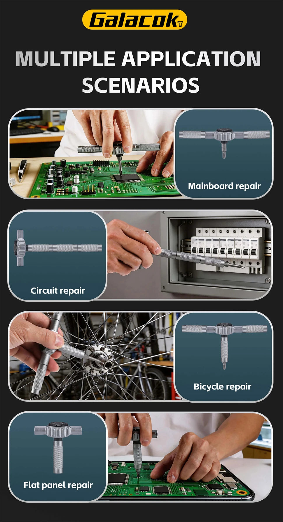 69-in-1 Magnetic Ratchet Screwdriver Kit