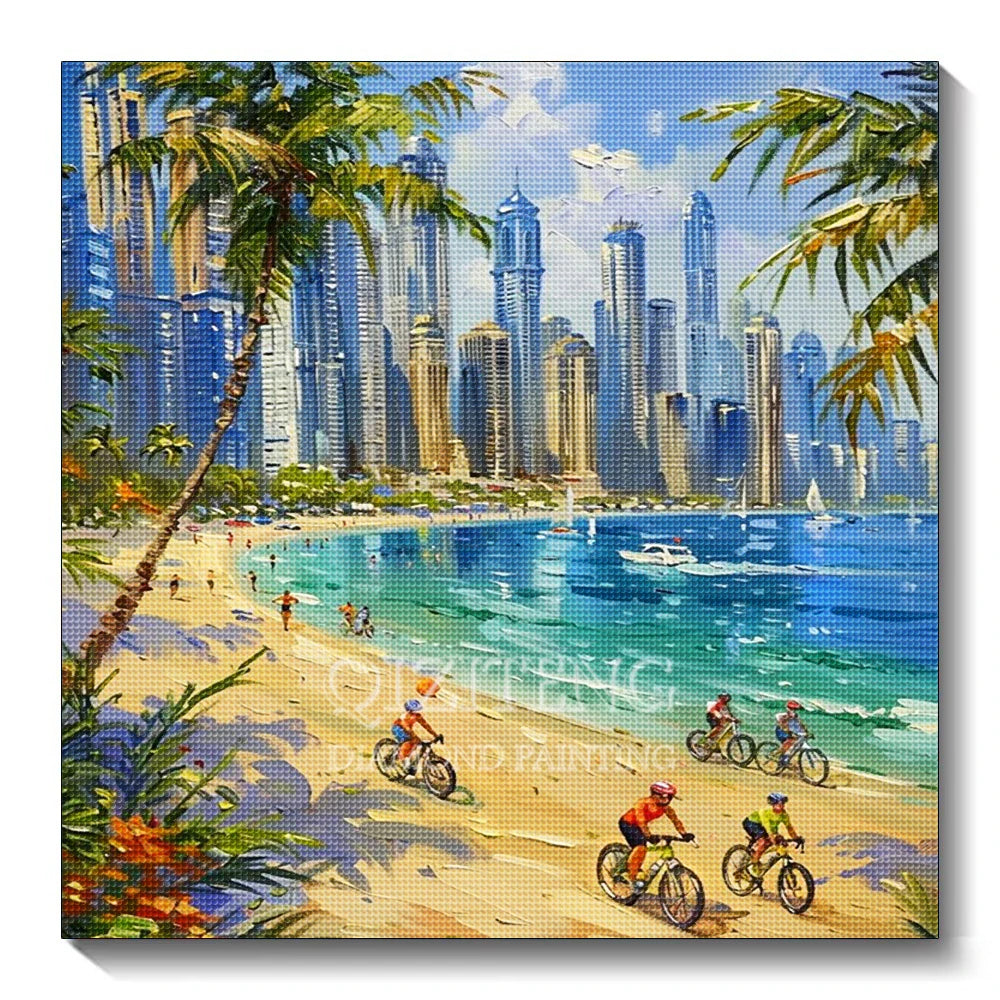 5D Diamond Painting Kit - Scenic Landscape Art