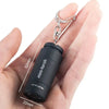 Mini lampe de poche USB rechargeable sur porte-clés