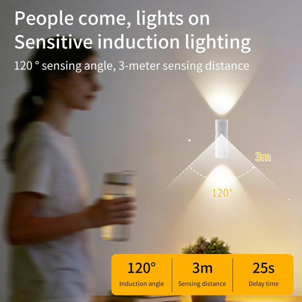 Magnetic Motion-Sensor Night Light