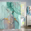 Luxury Marble Abstract Fluid Pattern Shower Curtain