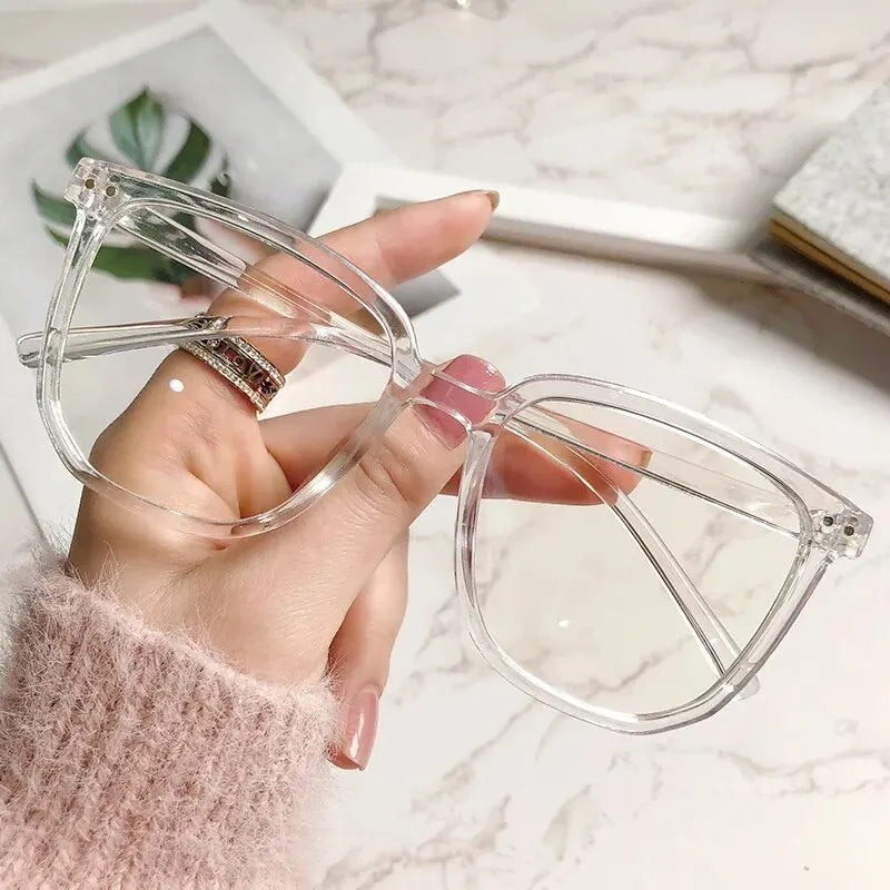 Retro Oval Anti-Blue Light Glasses