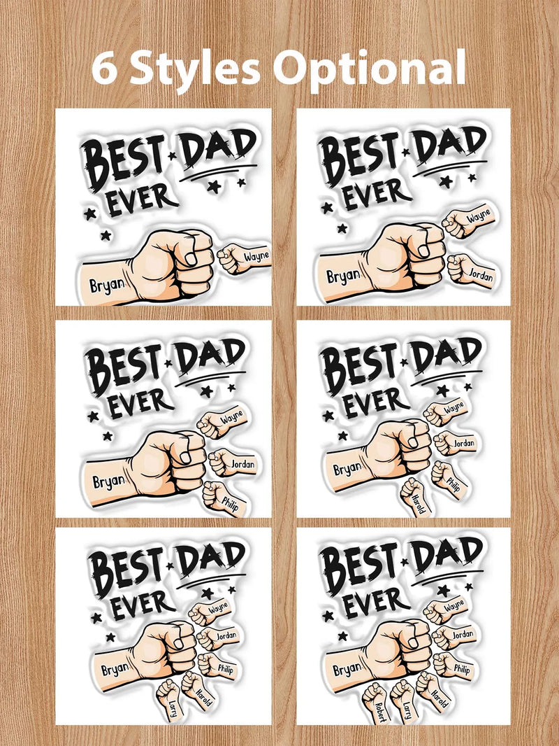 Taza de Café Personalizada 3D para Papá