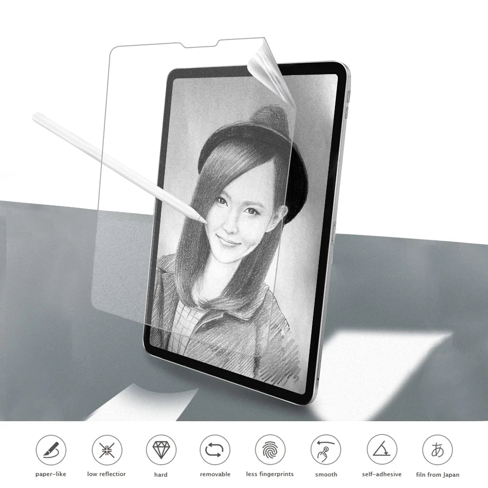Paper-Feel Screen Protector for iPad (2-Pack)