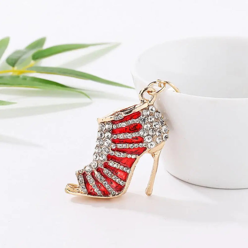 Porte-clés Talon Haut Strass