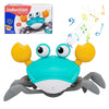 Interactive Musical Crawling Crab Toy with Obstacle Avoidance