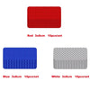 Three sets of reflective strip stickers in red, blue, and white, measuring 3x8cm each.