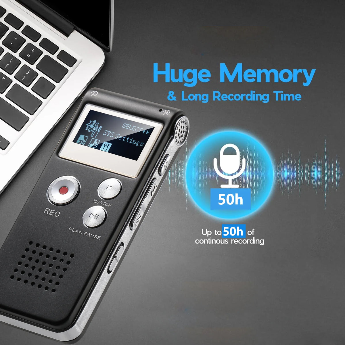 High-Quality Digital Voice Recorder