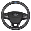 Carbon Fiber Steering Wheel Cover for Ford Models